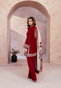 Zarqash | The Winter Luxe Pret | RED WHISPER - House Of Hania
