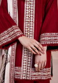 Zarqash | The Winter Luxe Pret | RED WHISPER - House Of Hania