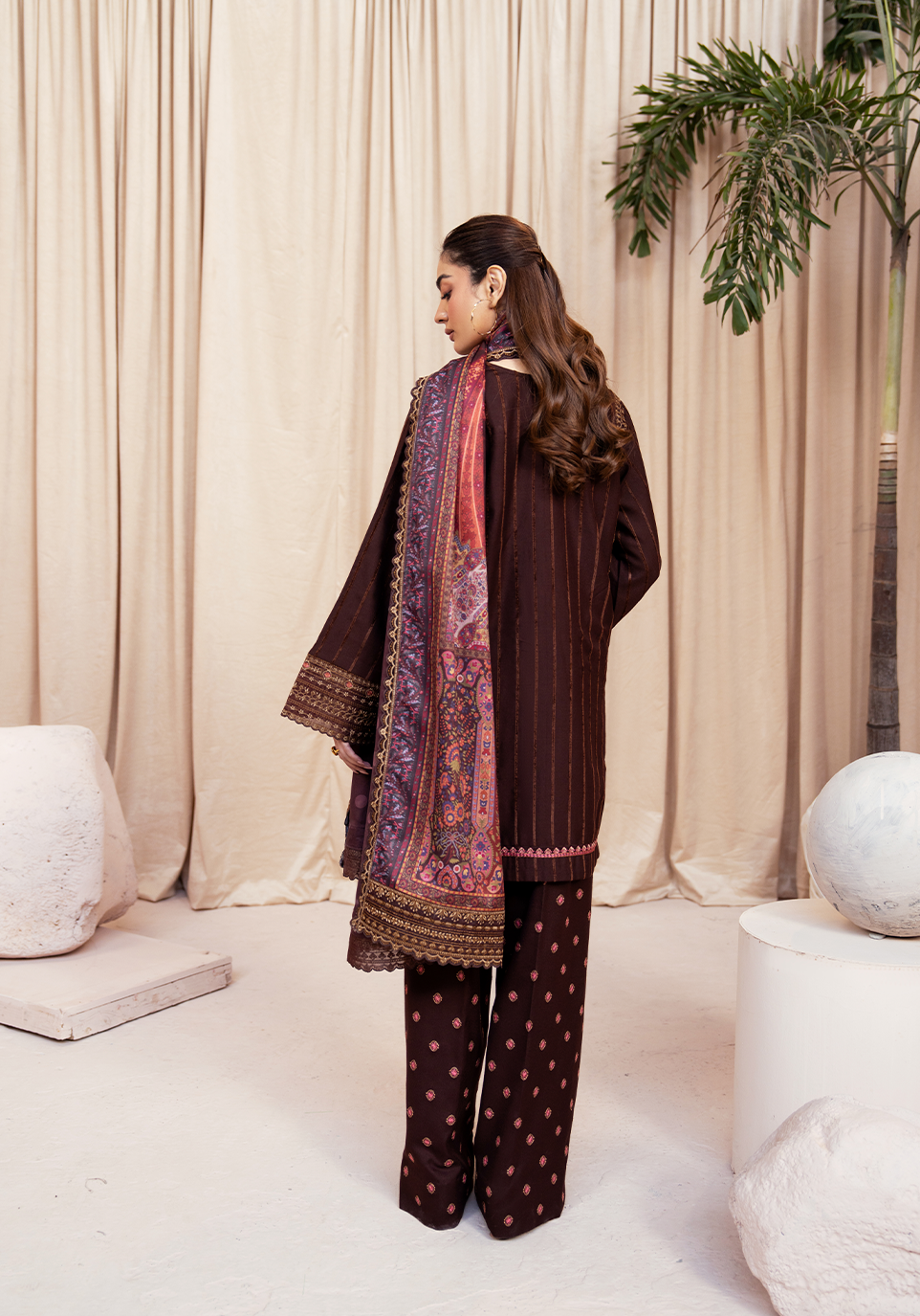 Zarqash | The Winter Luxe Pret | VELVET EMBER - House Of Hania