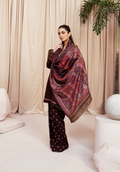Zarqash | The Winter Luxe Pret | VELVET EMBER - House Of Hania