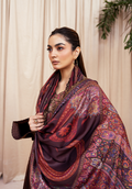 Zarqash | The Winter Luxe Pret | VELVET EMBER - House Of Hania