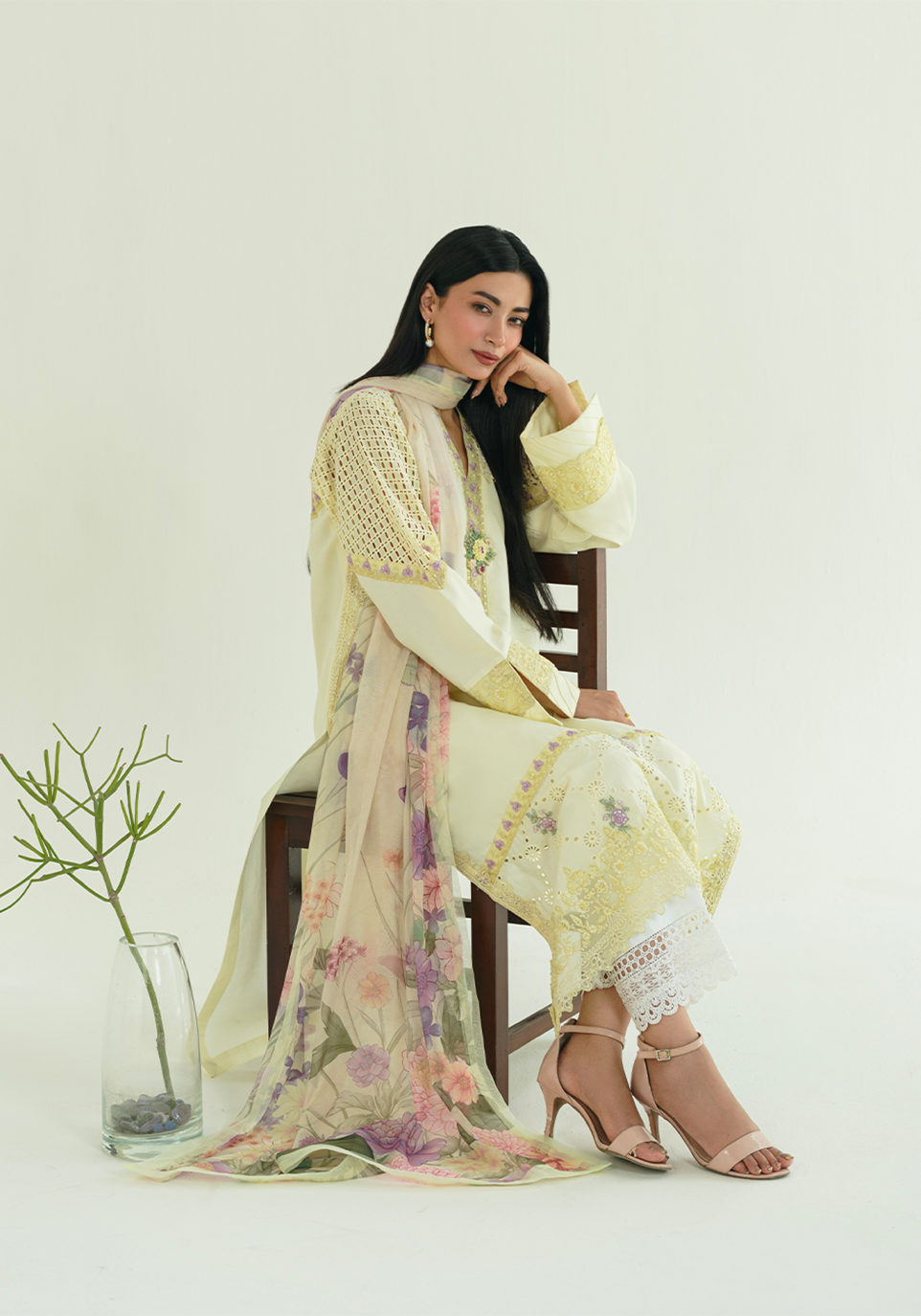 Zarqash | Whispers of Summer |BUTTER BLOOM - House Of Hania