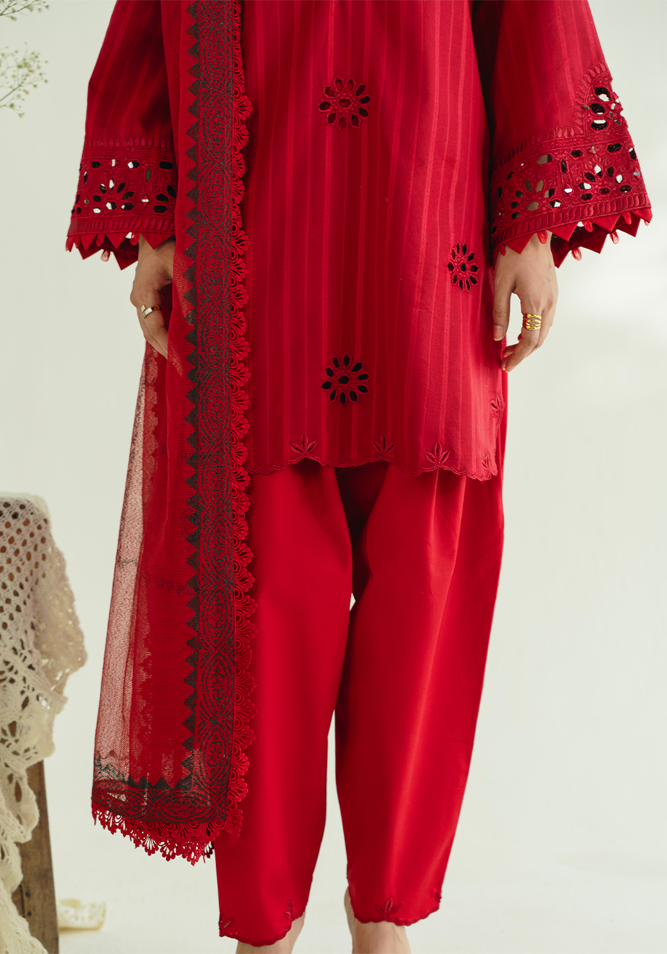 Zarqash | Whispers of Summer | CRIMSON BLOOM - House Of Hania