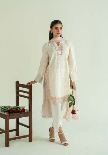 Zarqash | Whispers of Summer | IVORY POISE - House Of Hania