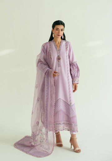 Zarqash | Whispers of Summer | LAVENDER VINES - House Of Hania