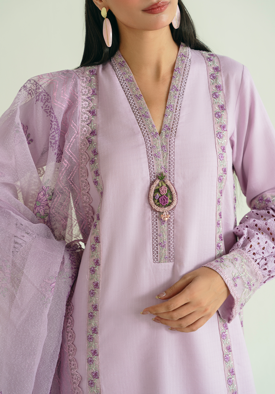 Zarqash | Whispers of Summer | LAVENDER VINES - House Of Hania