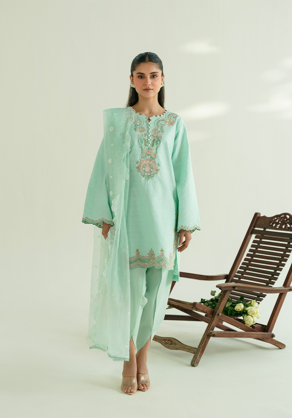 Zarqash | Whispers of Summer | SERENE BLOOM - House Of Hania