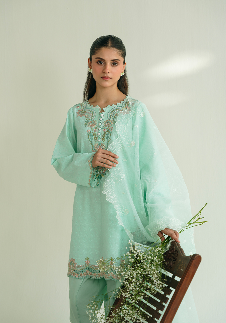 Zarqash | Whispers of Summer | SERENE BLOOM - House Of Hania