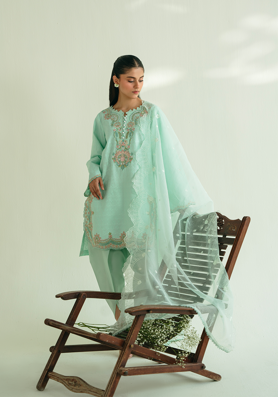 Zarqash | Whispers of Summer | SERENE BLOOM - House Of Hania