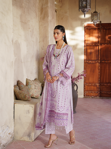 Zebtan | Zeenat Luxury Lawn Eid Collection | ZL 05 - House Of Hania
