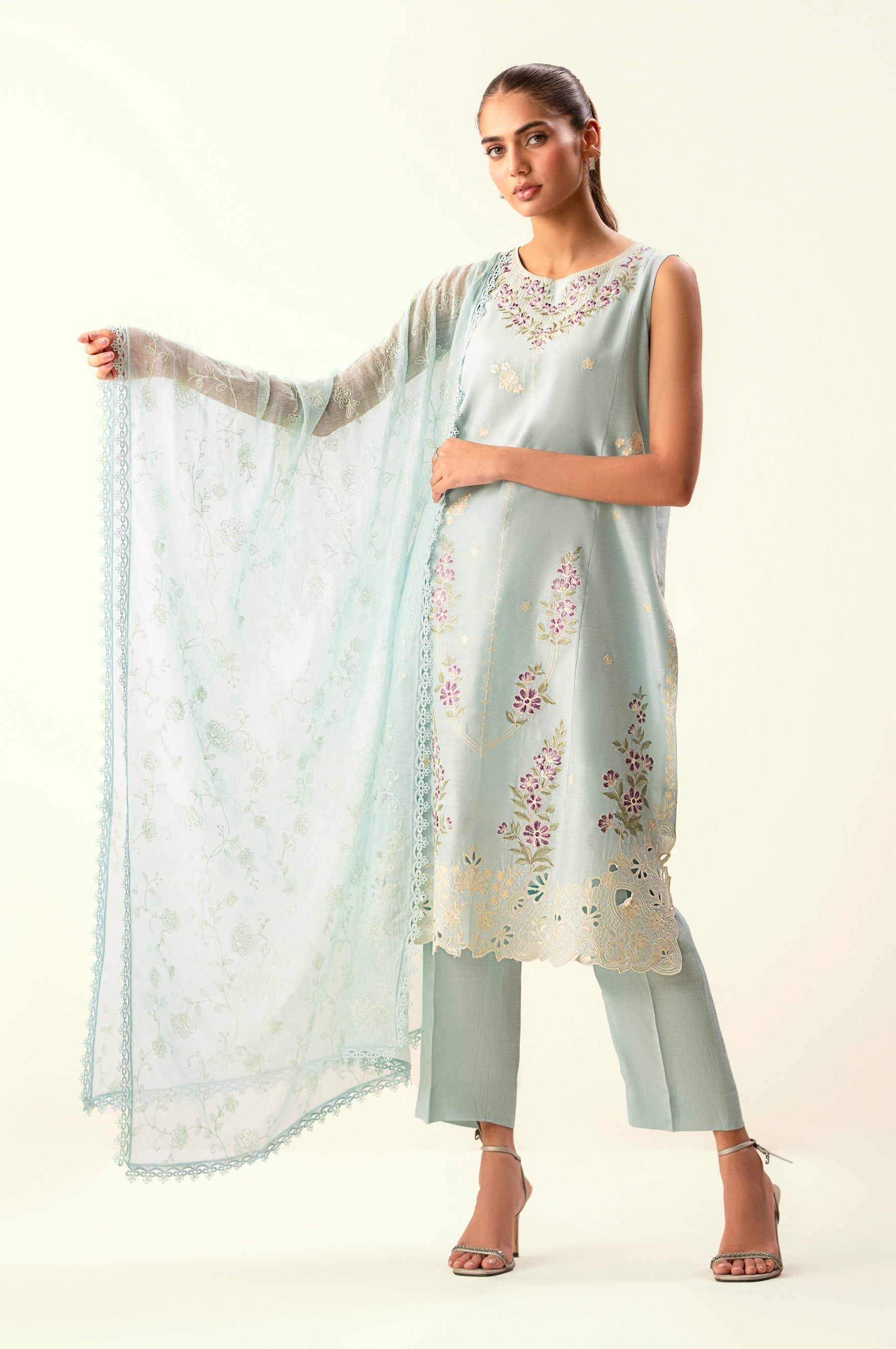 Zeen | Winter Collection | Cotton Net 36 - House Of Hania