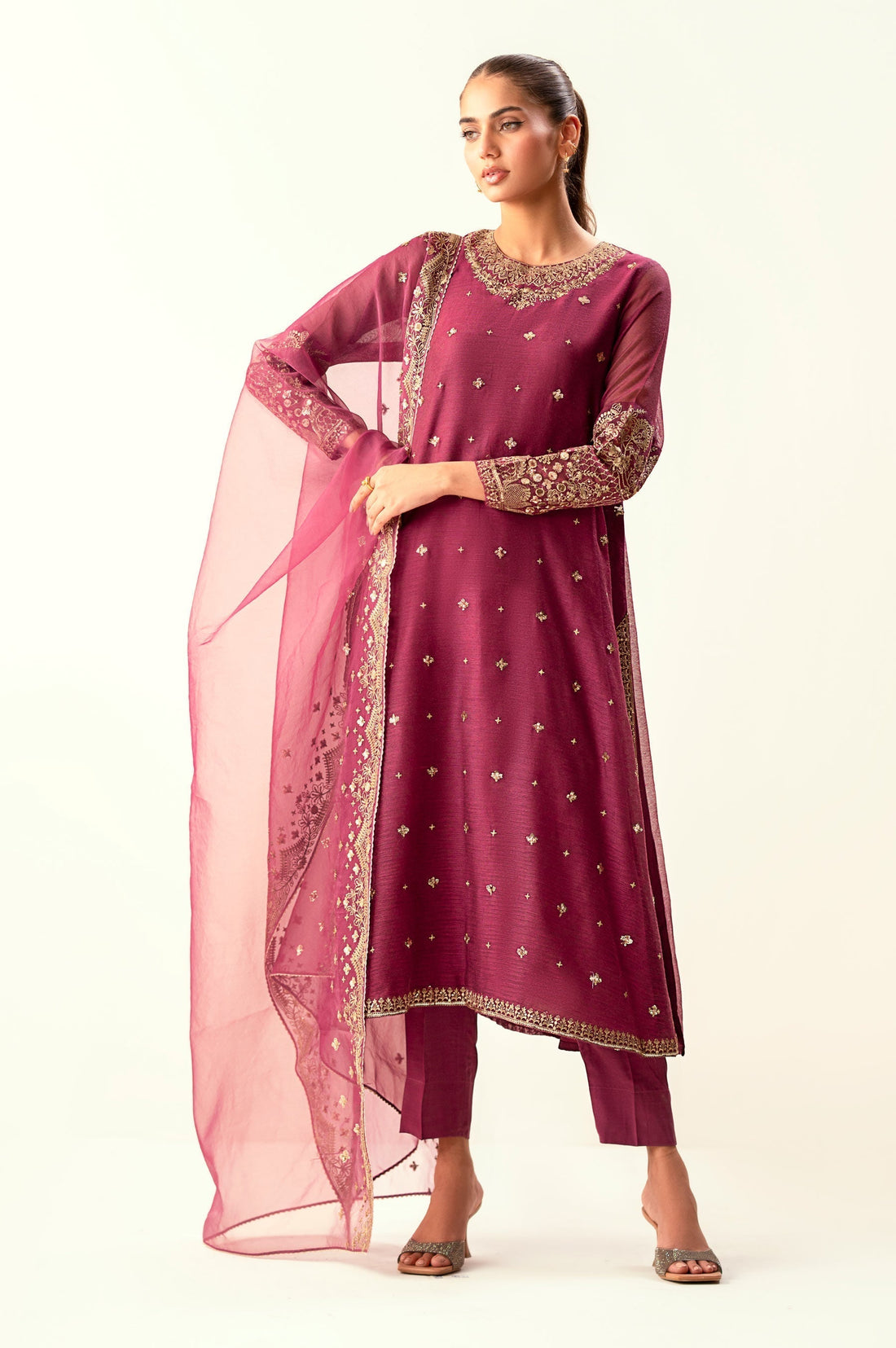 Zeen | Winter Collection | Khaddi Net 38 - House Of Hania