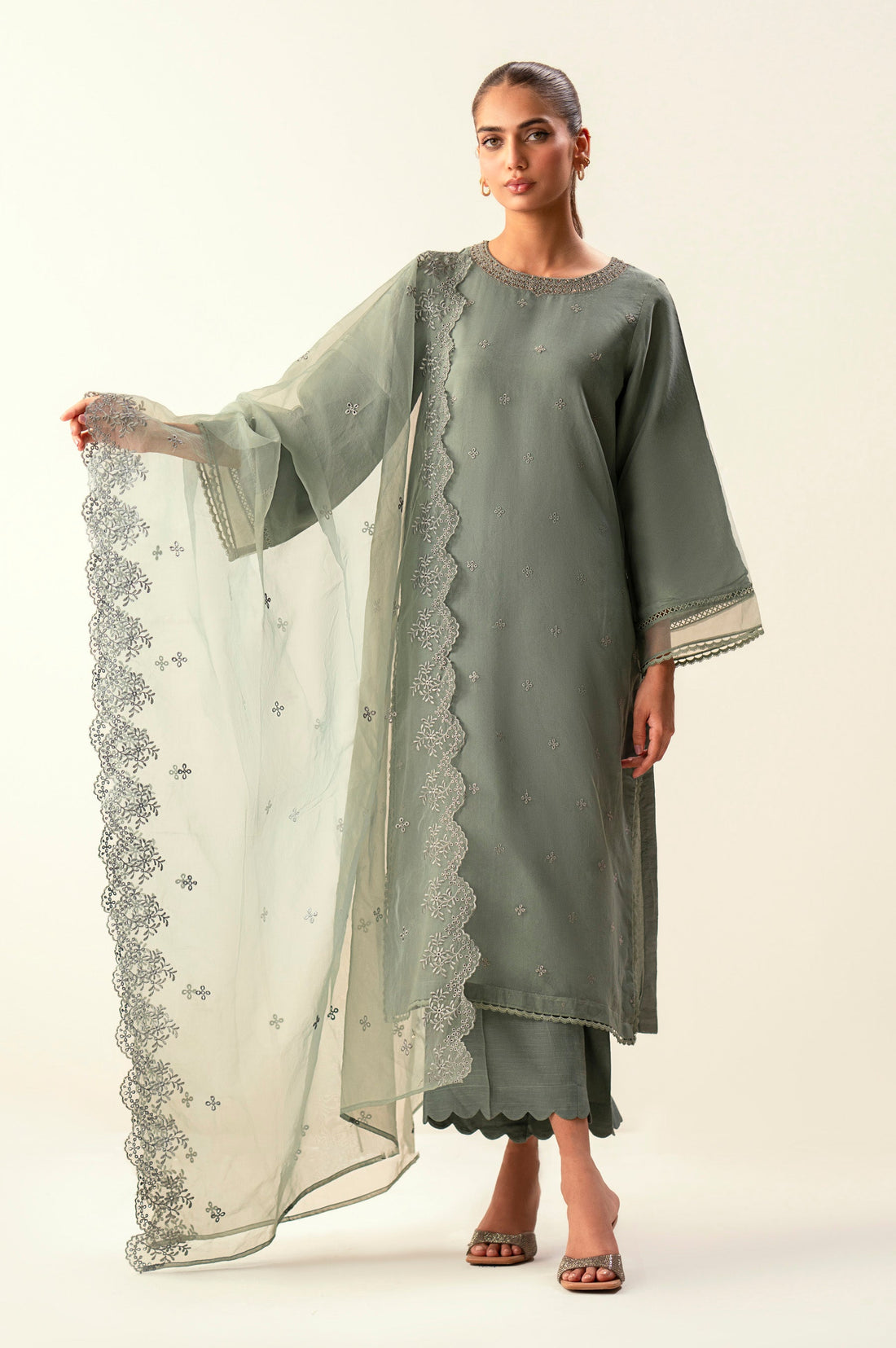 Zeen | Winter Collection | Organza 16 - House Of Hania