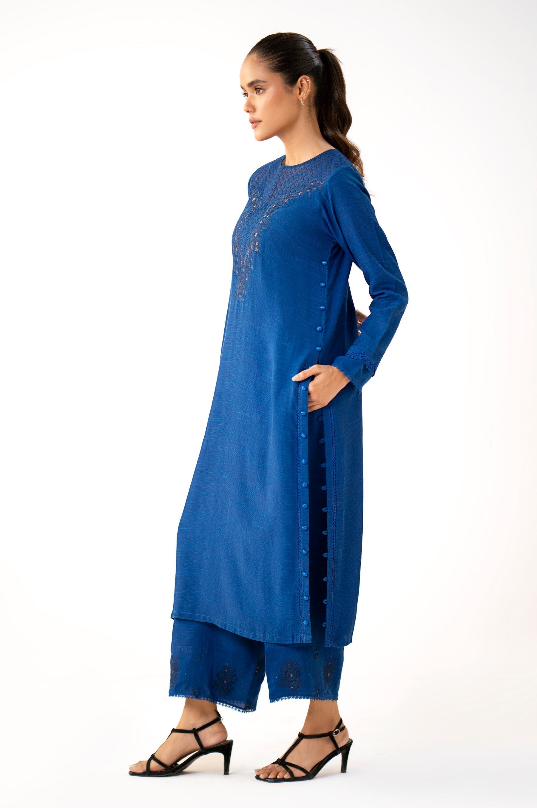 Zeen | Winter Collection | Raw Silk 05 - House Of Hania