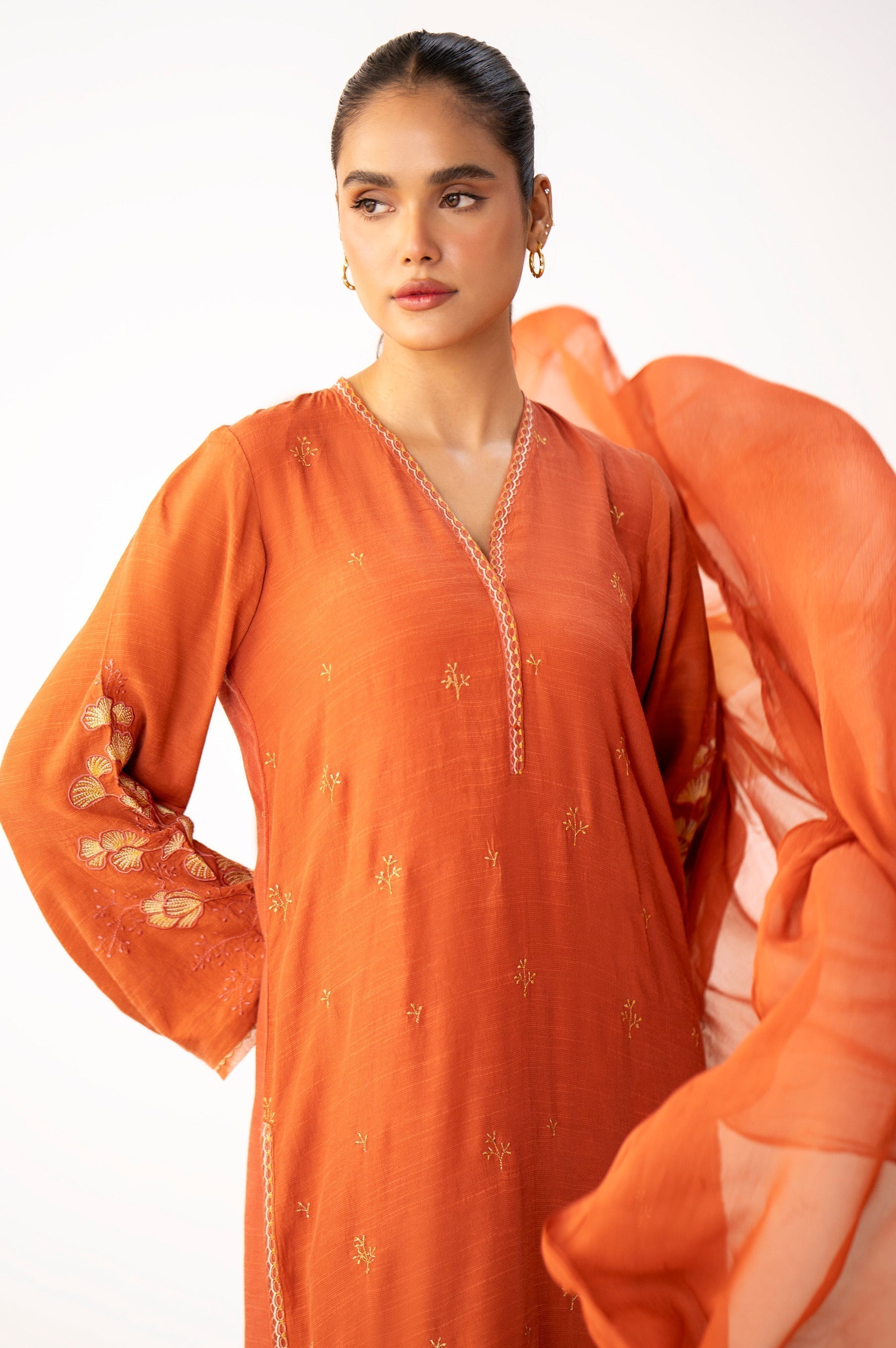 Zeen | Winter Collection | Raw Silk 20 - House Of Hania