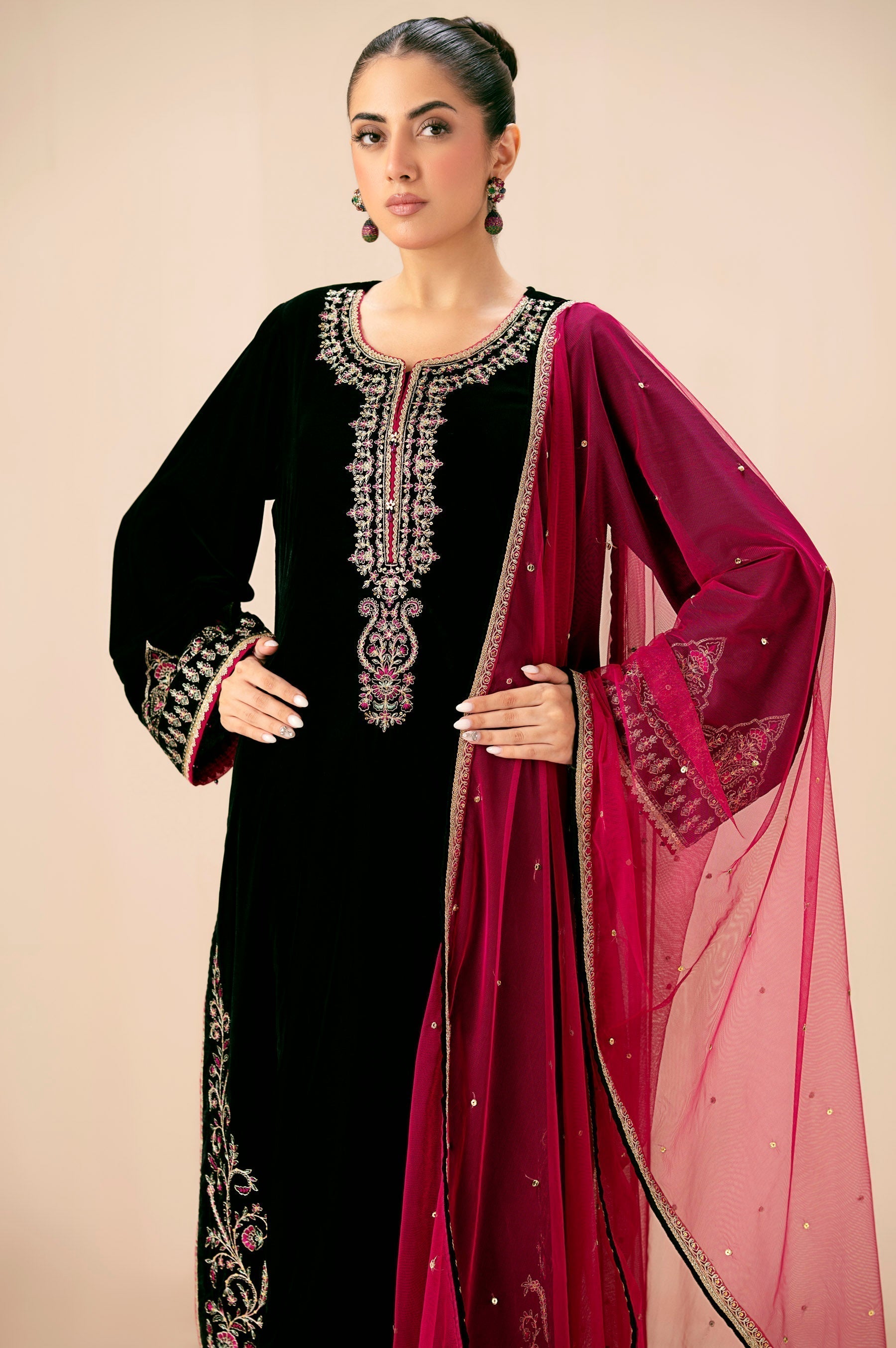 Zeen | Winter Collection | Velvet 28 - House Of Hania