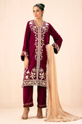 Zeen | Winter Collection | Velvet 30 - House Of Hania