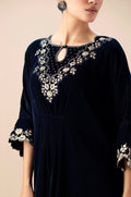 Zeen | Winter Collection | Velvet Kaftan 02 - House Of Hania