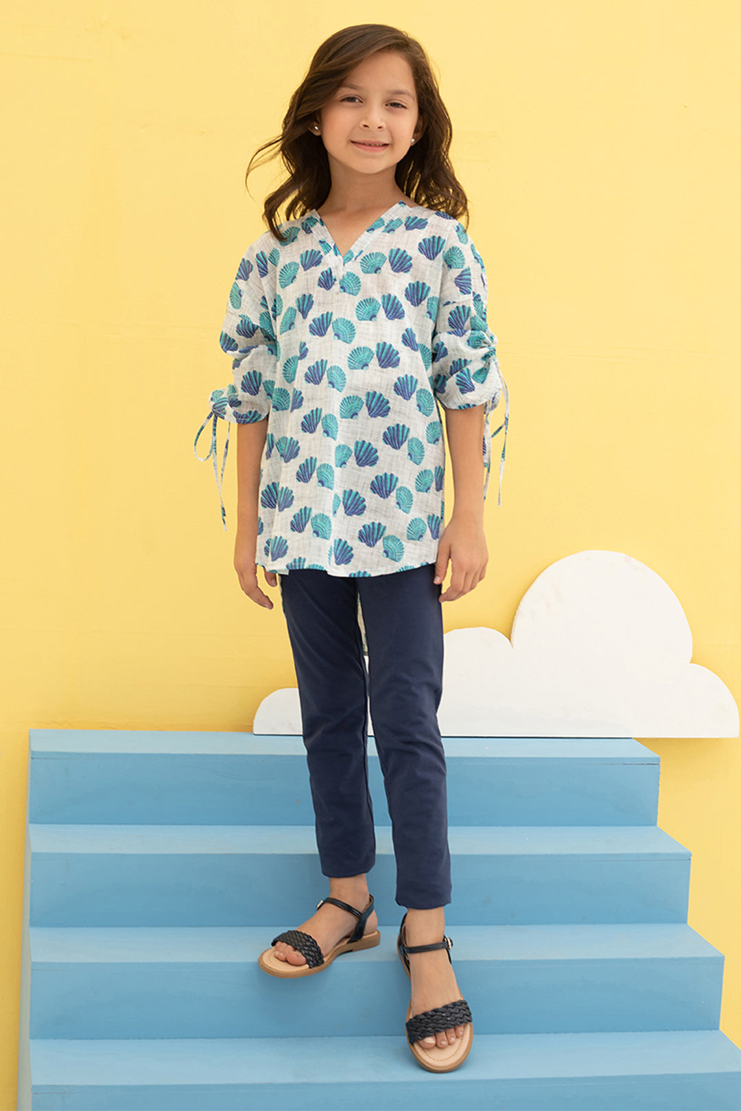 Zellbury Girls | 1 Piece Cambric | Kurta - 1006 - House Of Hania