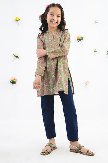 Zellbury Girls | 1 Piece Cambric | Kurta - 1227 - House Of Hania