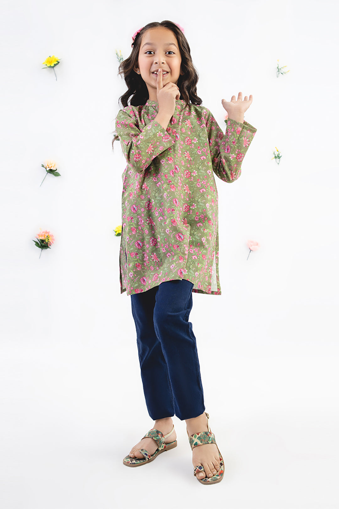 Zellbury Girls | 1 Piece Cambric | Kurta - 1227 - House Of Hania
