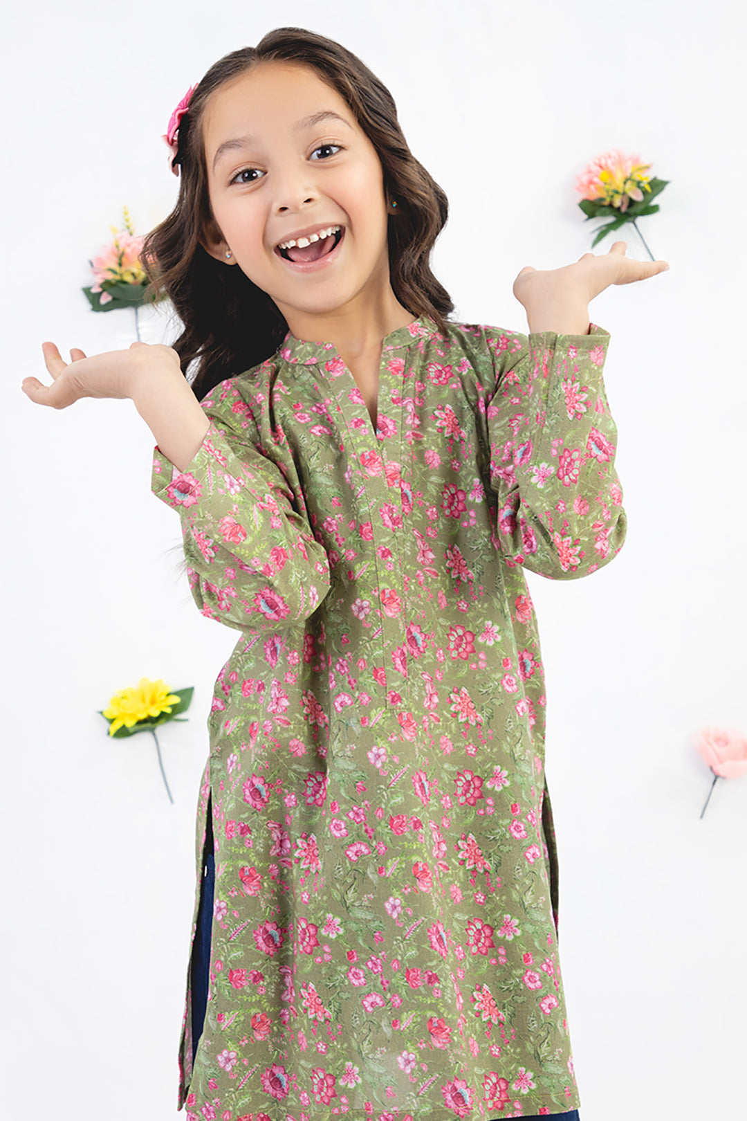 Zellbury Girls | 1 Piece Cambric | Kurta - 1227 - House Of Hania