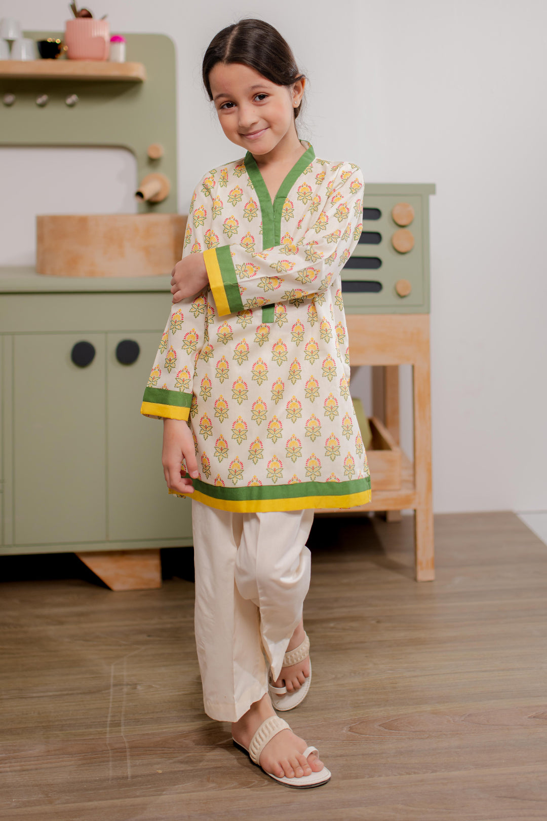 Zellbury Girls | 1 Piece Cambric | Kurta - 1650 - House Of Hania