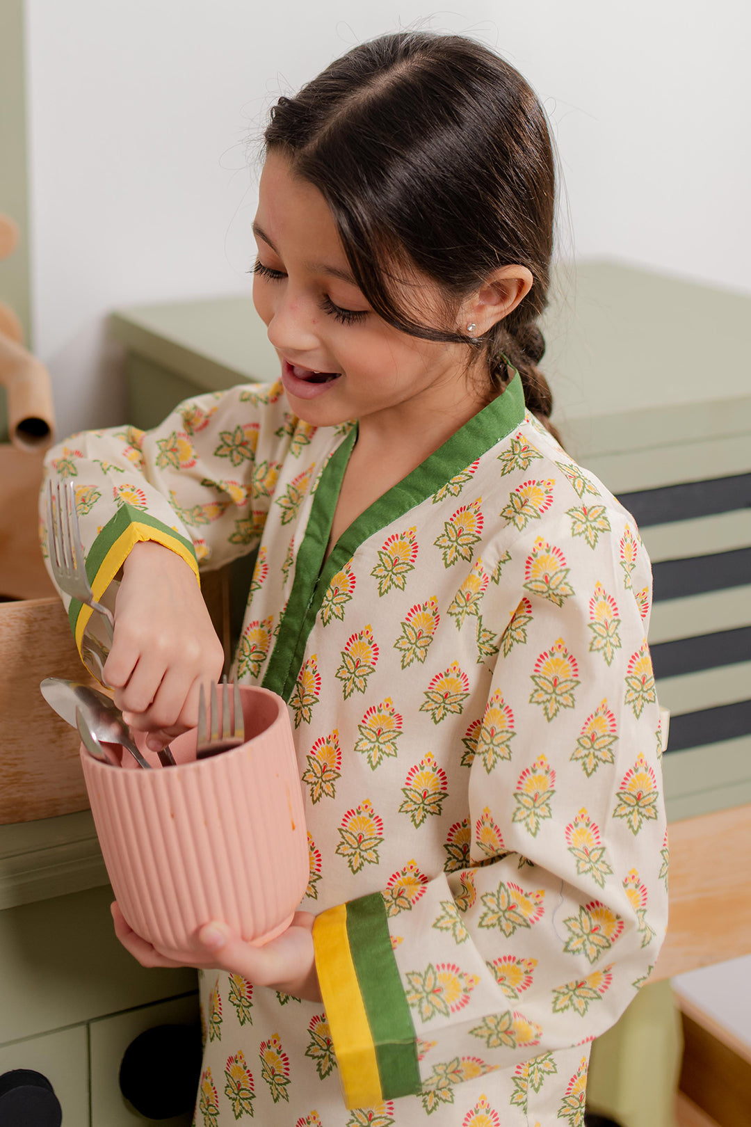 Zellbury Girls | 1 Piece Cambric | Kurta - 1650 - House Of Hania