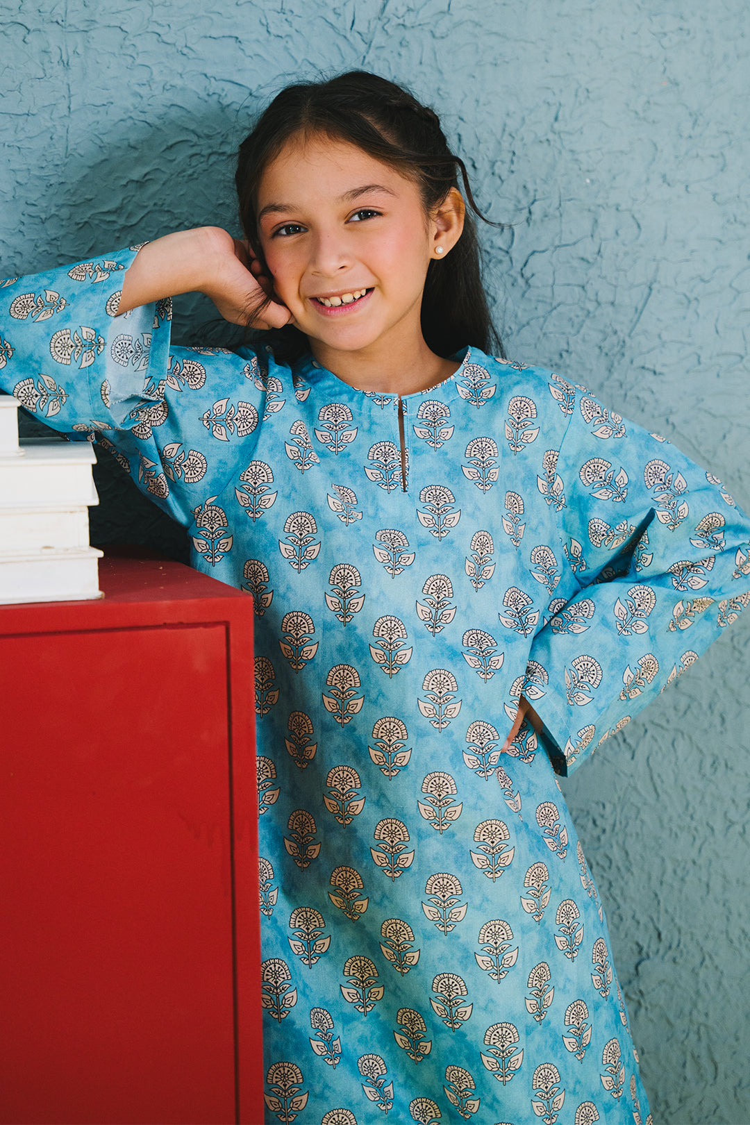 Zellbury Girls | 1 Piece Cambric | Kurta - 1651 - House Of Hania