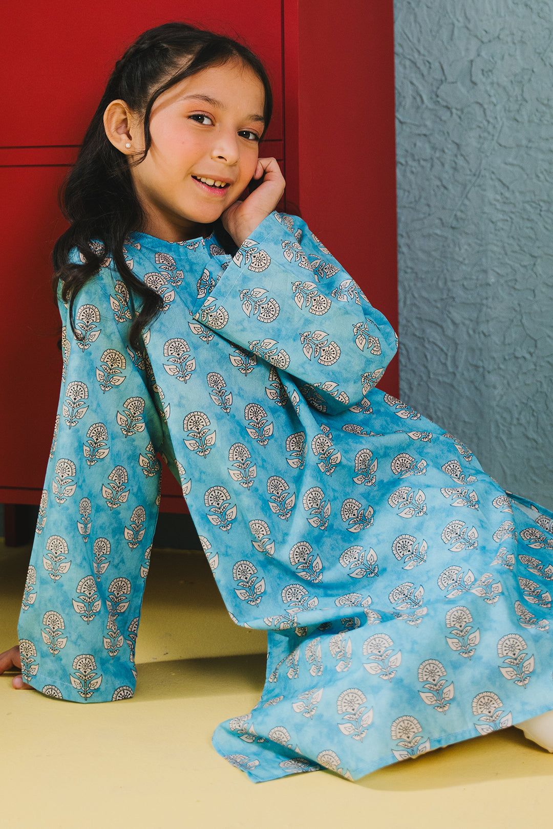 Zellbury Girls | 1 Piece Cambric | Kurta - 1651 - House Of Hania