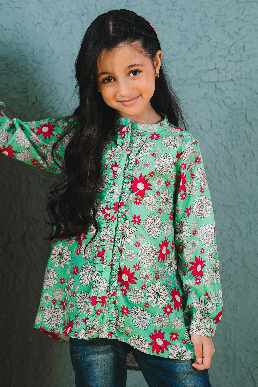 Zellbury Girls | 1 Piece Cambric | Kurta - 1653 - House Of Hania