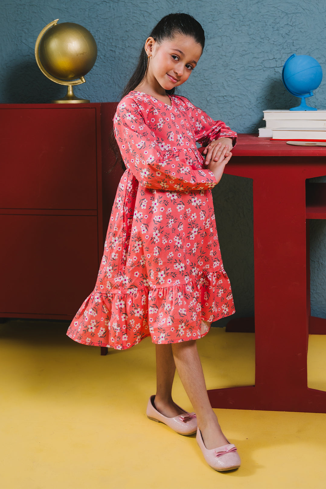 Zellbury Girls | 1 Piece Cambric | Kurta - 1656 - House Of Hania