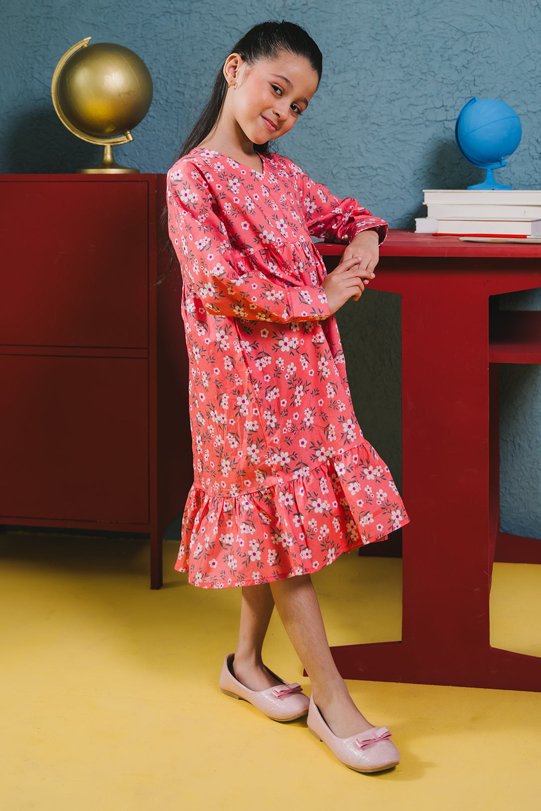 Zellbury Girls | 1 Piece Cambric | Kurta - 1656 - House Of Hania