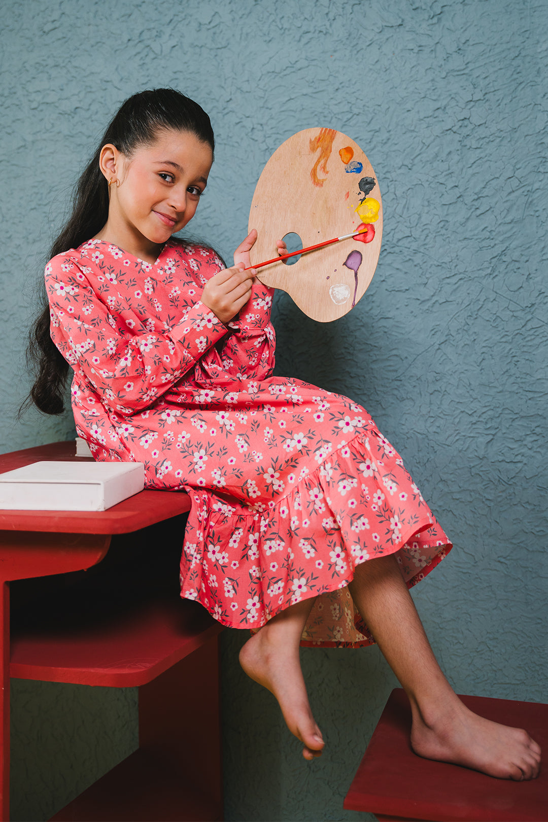 Zellbury Girls | 1 Piece Cambric | Kurta - 1656 - House Of Hania