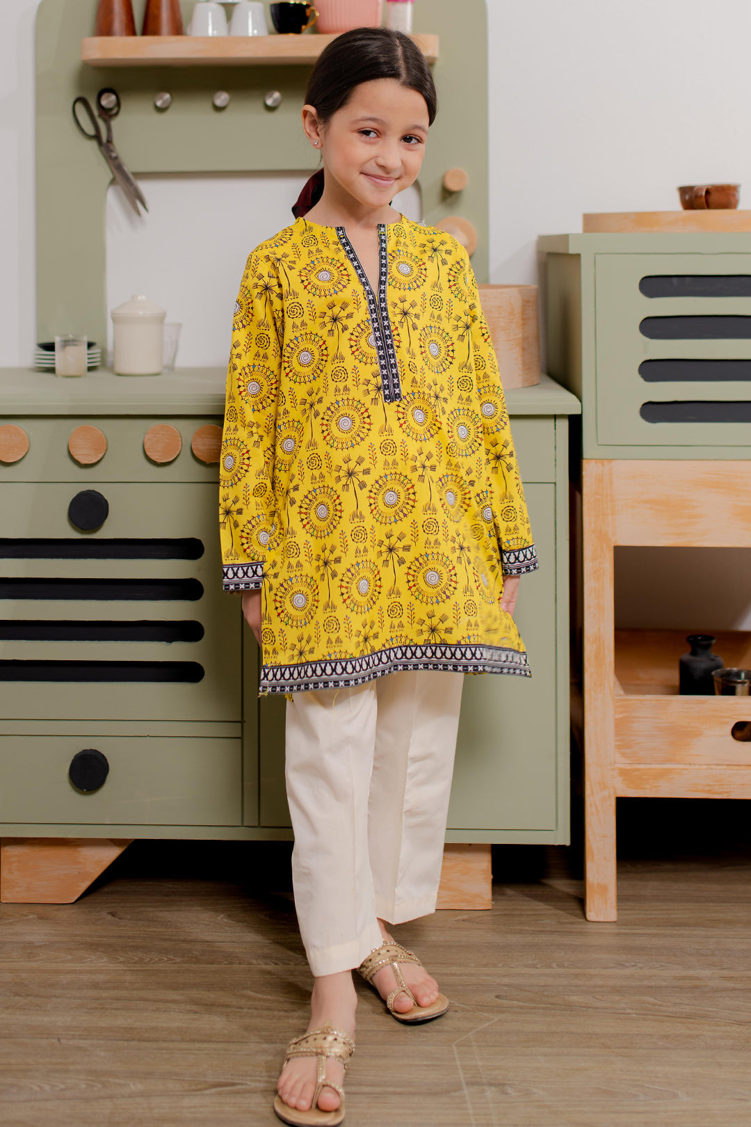 Zellbury Girls | 1 Piece Cambric | Kurta - 1685 - House Of Hania
