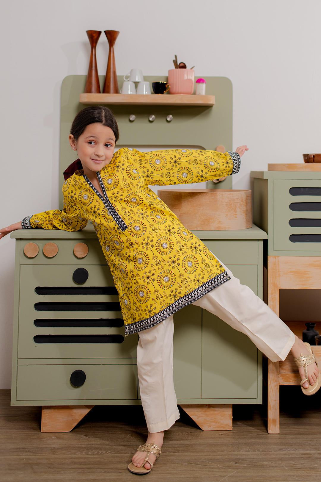 Zellbury Girls | 1 Piece Cambric | Kurta - 1685 - House Of Hania
