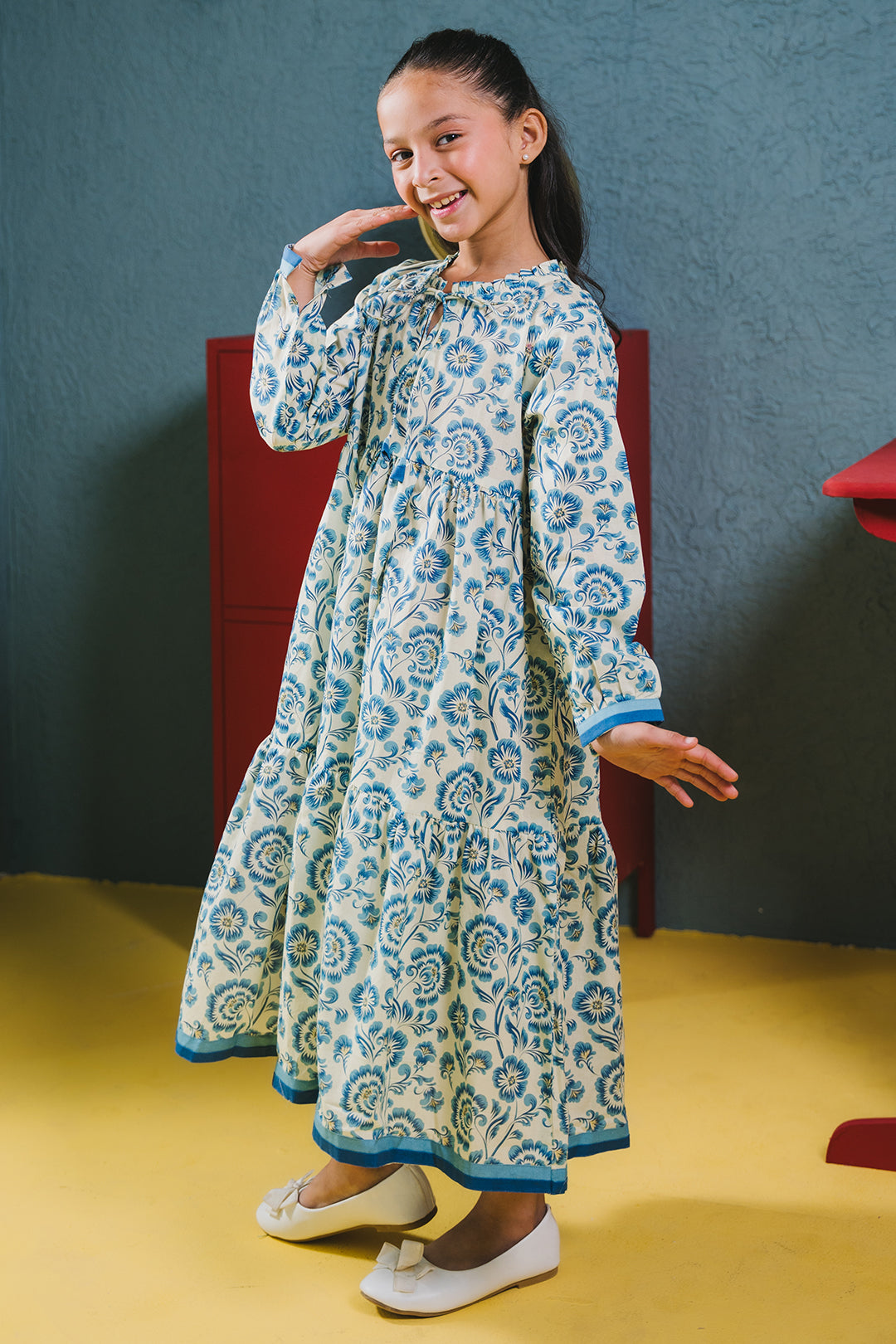 Zellbury Girls | 1 Piece Cambric | Kurta - 1687 - House Of Hania