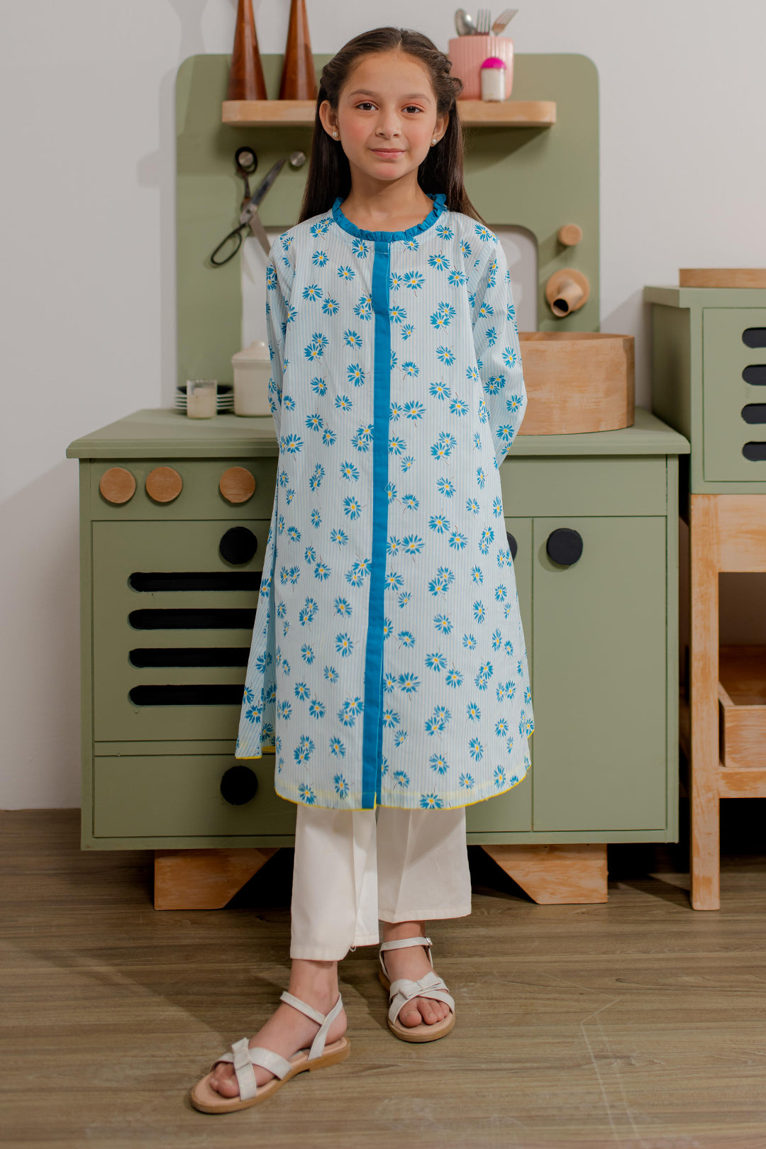 Zellbury Girls | 1 Piece Cambric | Kurta - 2677 - House Of Hania