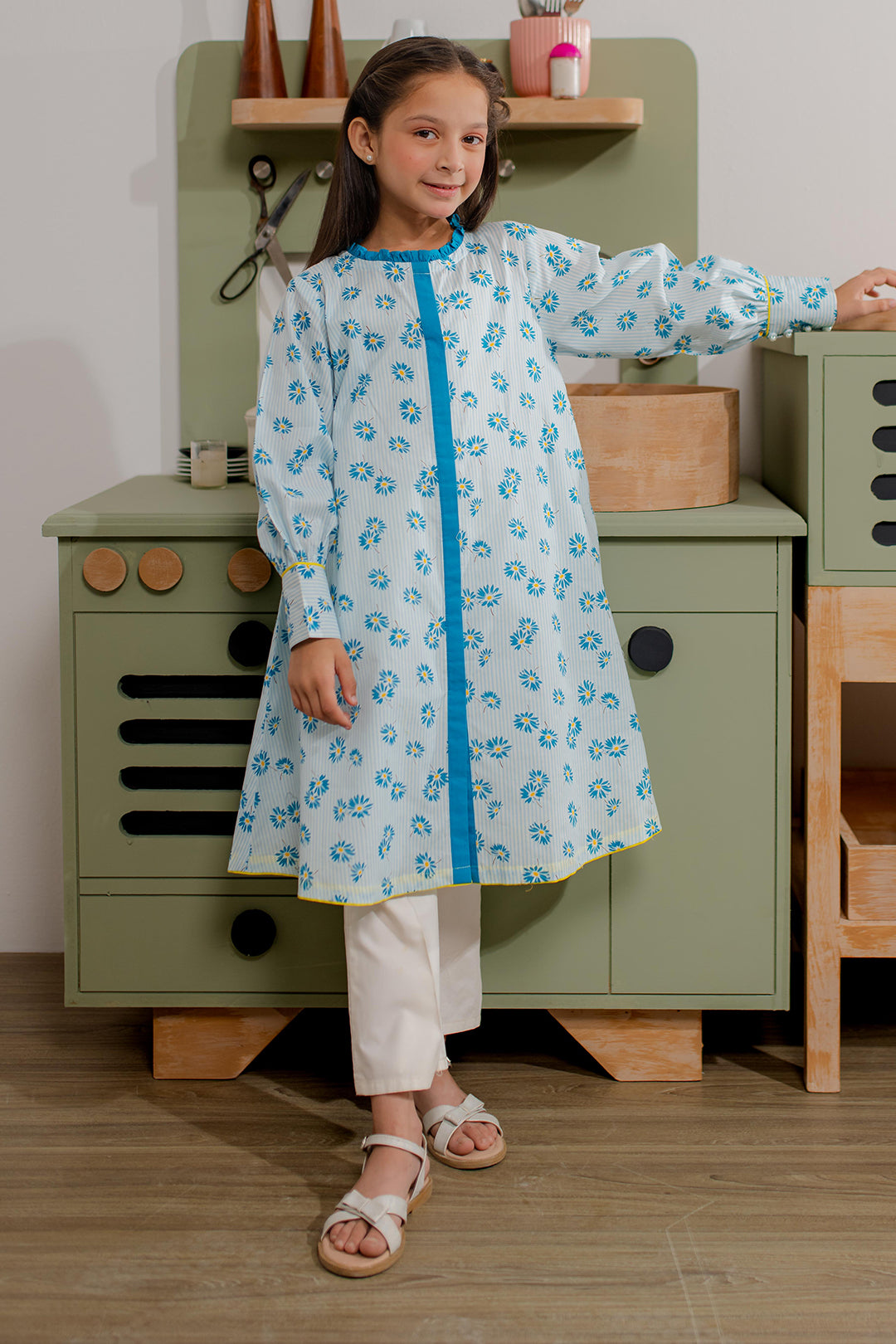 Zellbury Girls | 1 Piece Cambric | Kurta - 2677 - House Of Hania