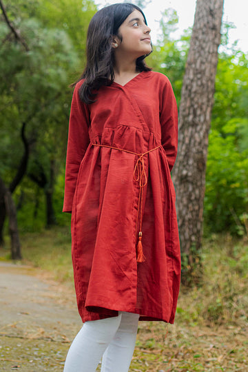 Zellbury Girls | 1 Piece Khaddar | Kurta - 1150 - House Of Hania