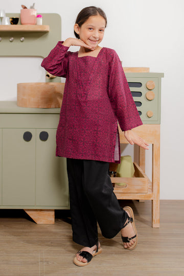 Zellbury Girls | 1 Piece Khaddar | Kurta - 1170 - House Of Hania