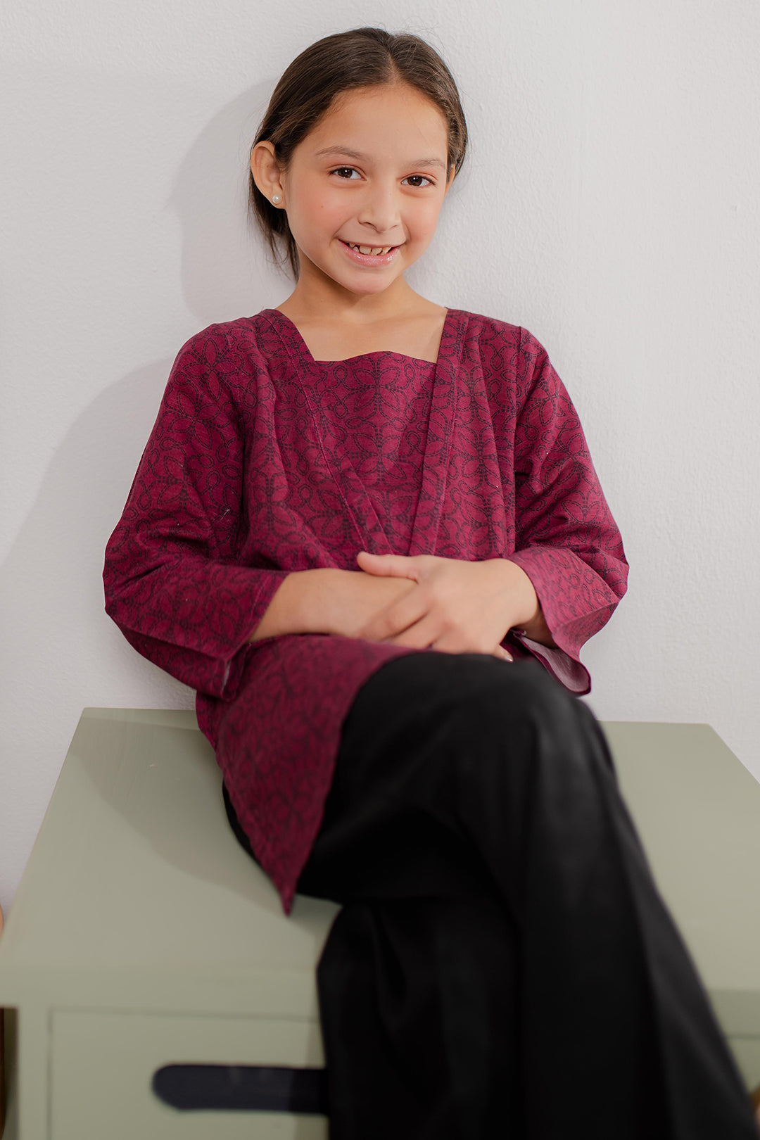 Zellbury Girls | 1 Piece Khaddar | Kurta - 1170 - House Of Hania