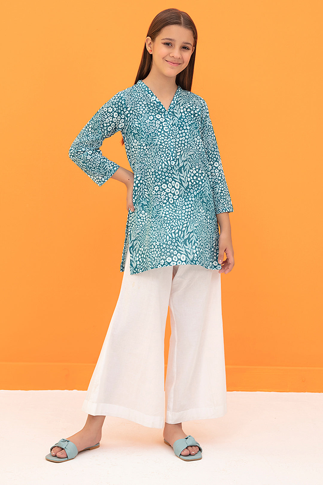 Zellbury Girls | 1 Piece Khaddar | Kurta - 1171 - House Of Hania