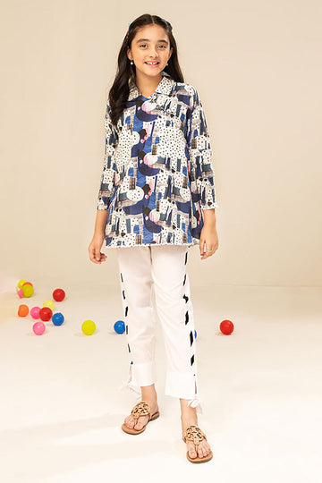 Zellbury Girls | 1 Piece Khaddar | Kurta - 1198 - House Of Hania
