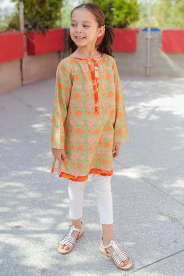 Zellbury Girls | 1 Piece Khaddar | Kurta - 1220 - House Of Hania