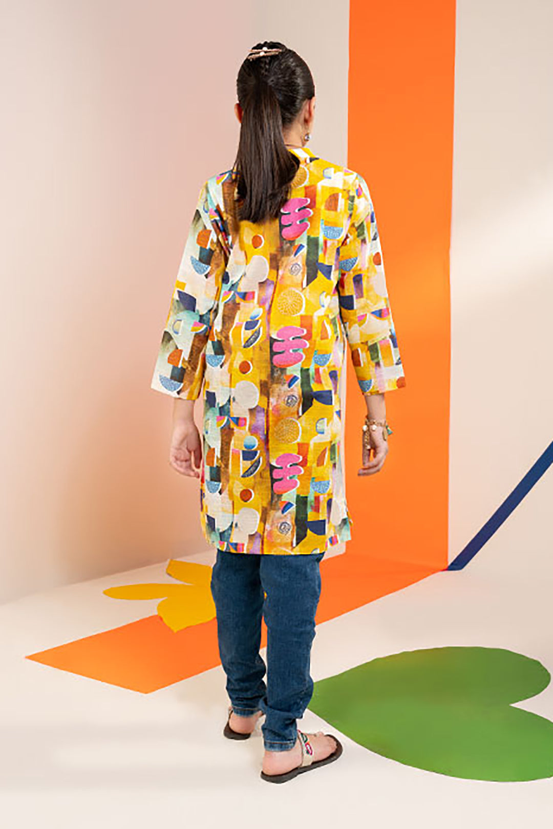 Zellbury Girls | 1 Piece Khaddar | Kurta - 1221 - House Of Hania