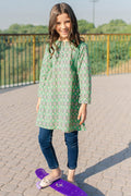 Zellbury Girls | 1 Piece Khaddar | Kurta - 1224 - House Of Hania