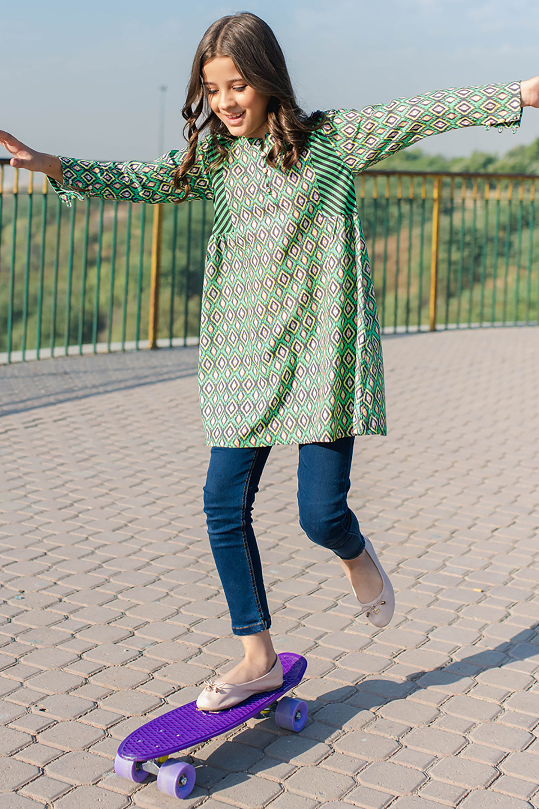 Zellbury Girls | 1 Piece Khaddar | Kurta - 1224 - House Of Hania