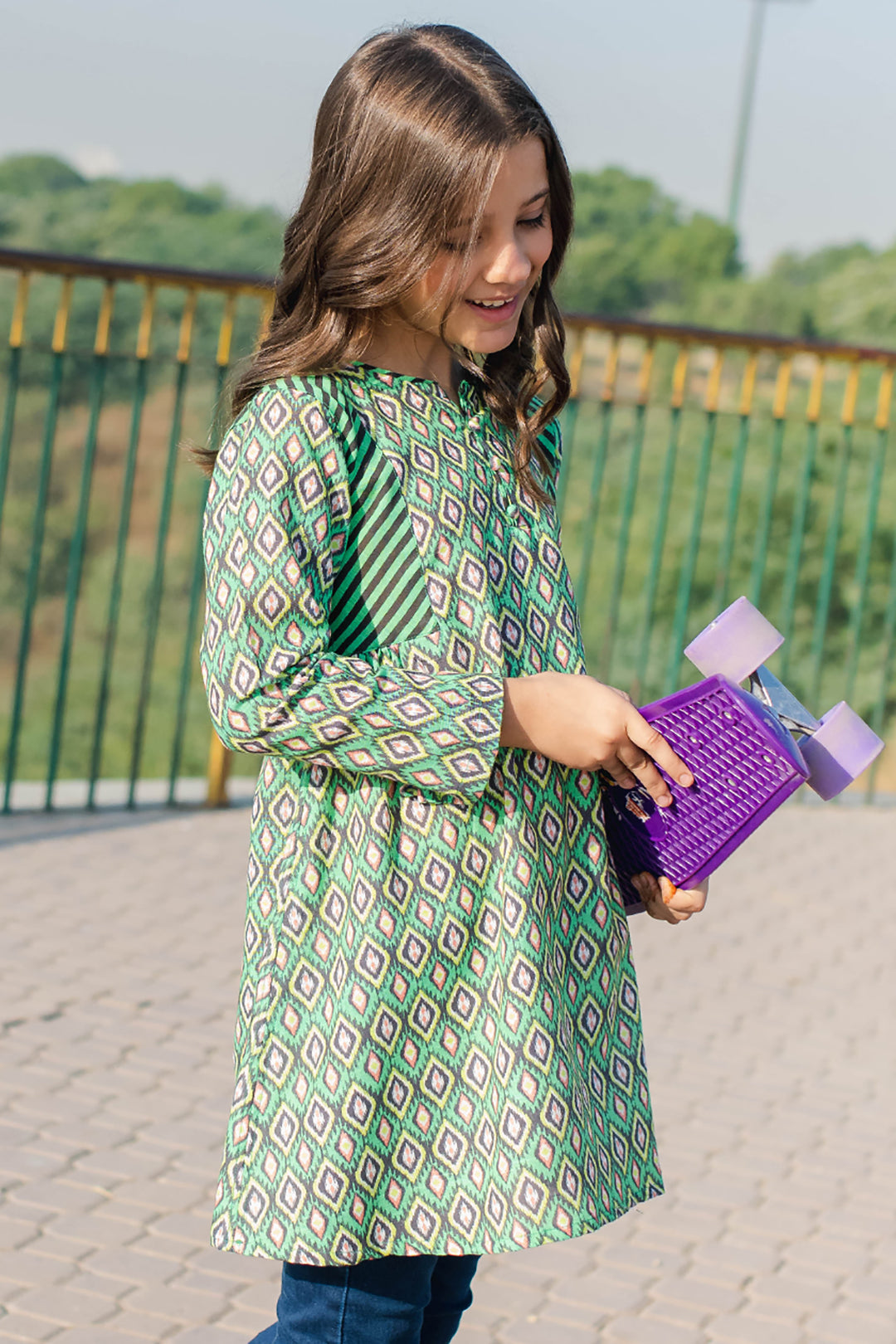 Zellbury Girls | 1 Piece Khaddar | Kurta - 1224 - House Of Hania