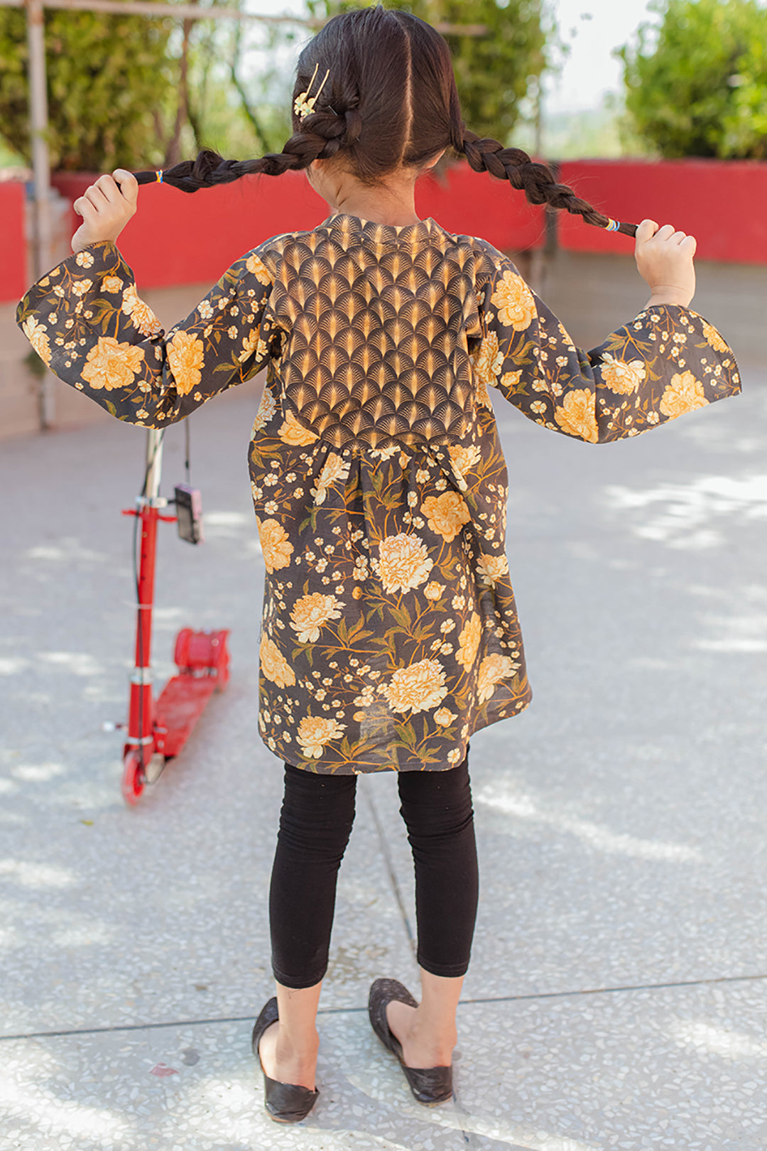 Zellbury Girls | 1 Piece Khaddar | Kurta - 1225 - House Of Hania